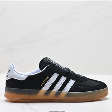 Adidas Originals Gazelle Indoor 三葉草休閒防滑耐磨低幫板鞋