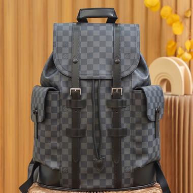 LOUIS VUITTON   2026新款男生時尚包包 尺寸：38*44*12.5CM