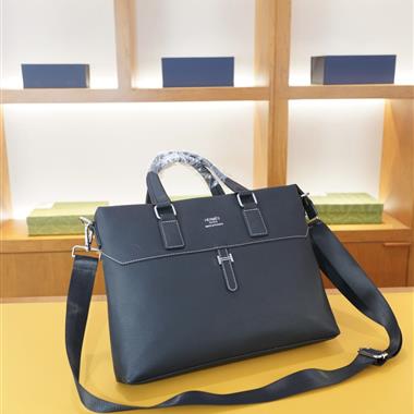 HERMES   2026新款男生時尚包包 尺寸：37*27*6CM