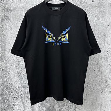 FENDI   2026夏季新款短袖T恤  尺寸偏大