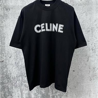 CELINE   2026夏季新款短袖T恤  尺寸偏大