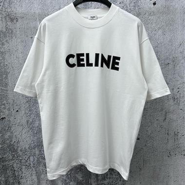 CELINE   2026夏季新款短袖T恤  尺寸偏大
