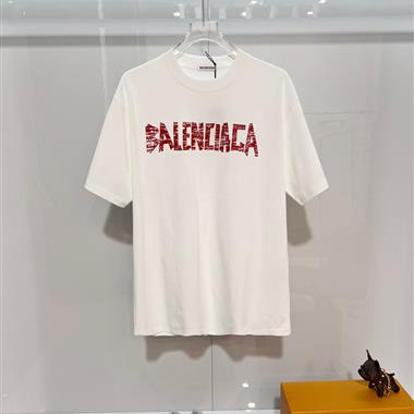 BALENCIAGA   2026夏季新款短袖T恤  尺寸偏大