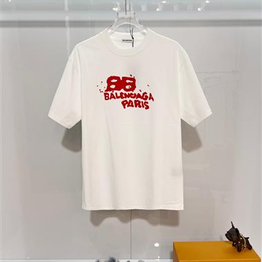 BALENCIAGA   2026夏季新款短袖T恤  尺寸偏大