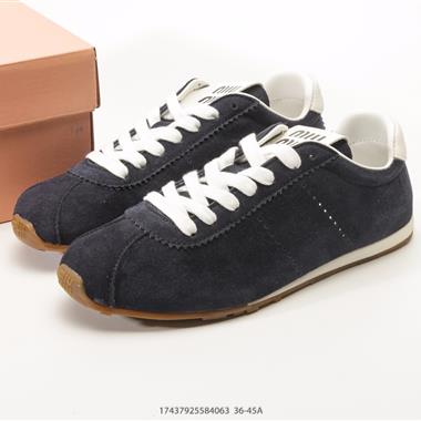 MiuMiu 新款系帶運動休閒板鞋