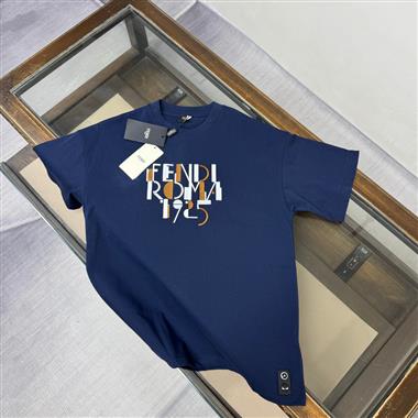 FENDI   2026夏季新款短袖T恤  尺寸偏大