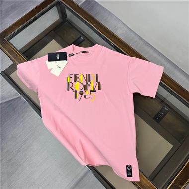 FENDI   2026夏季新款短袖T恤  尺寸偏大