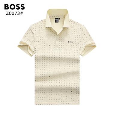 BOSS   2026夏季新款短袖POLO衫