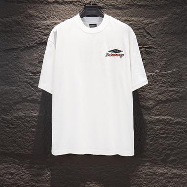 Balenciaga   2026夏季新款短袖T恤  尺寸偏大
