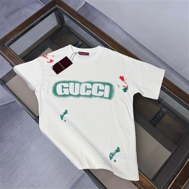 GUCCI   2026夏季新款短袖T恤  尺寸偏大