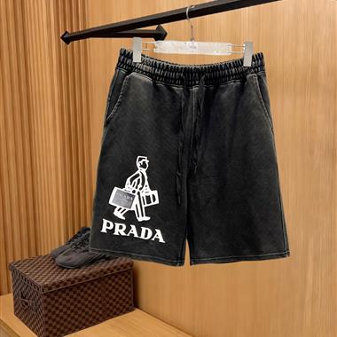 PRADA   2026夏季新款休閒短褲