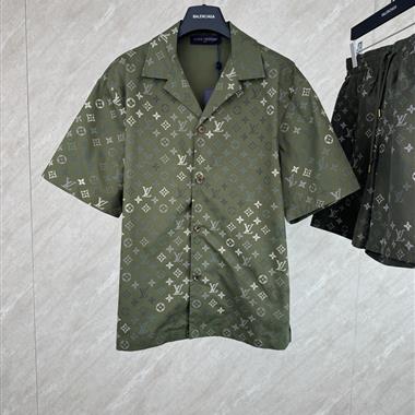 LouisVuitton   2026夏季新款短袖襯衫  尺寸偏大