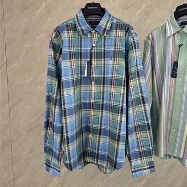 Ralph Lauren  2026夏季新款長袖襯衫  尺寸偏大