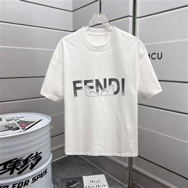 FENDI   2026夏季新款短袖T恤