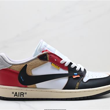 Nike Air Jordan 1 x Travis Scott AJ1倒勾 喬一倒鉤 低幫文化籃球鞋