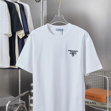 PRADA   2026夏季新款短袖T恤  尺寸偏大