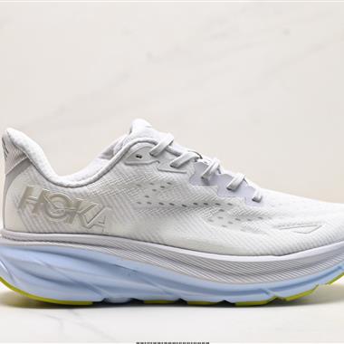 HOKA M CLIFTON 9 輕量低幫戶外越野跑鞋