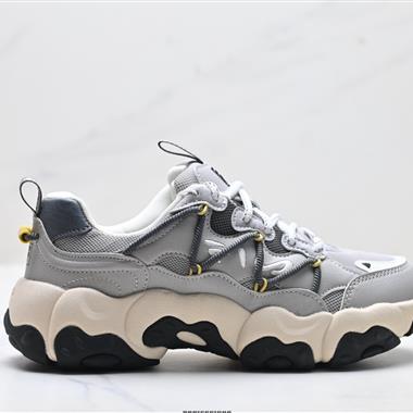 FILA FLUID 6 貓爪6.0 簡約舒適 防滑耐磨低幫老爹鞋