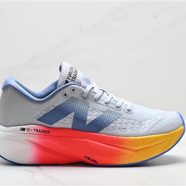 New Balance FuelCell 簡約 織物 網布防滑耐磨透氣輕便 低幫 馬拉松跑步鞋