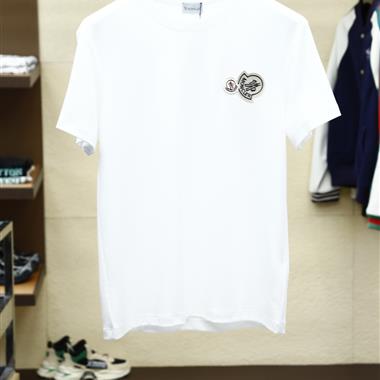 MONCLER   2026夏季新款短袖T恤  尺寸偏大