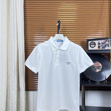 PRADA  2026夏季新款短袖POLO衫  尺寸偏大