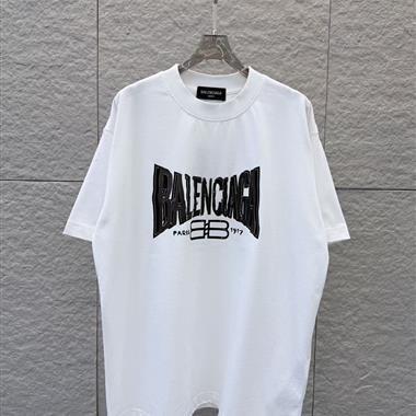 Balenciaga   2026夏季新款短袖T恤