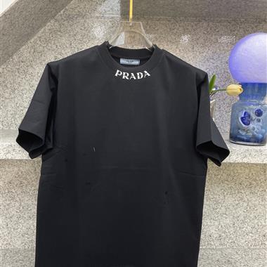 PRADA   2026夏季新款短袖T恤  尺寸偏大