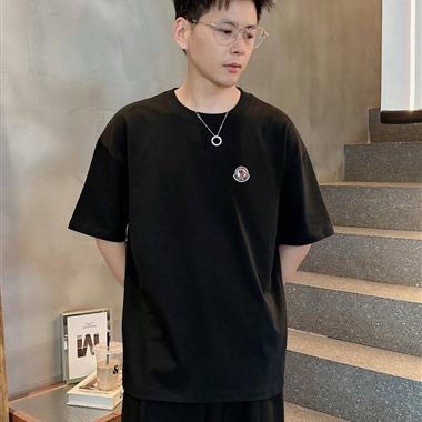 MONCLER   2026夏季新款短袖T恤  尺寸偏大