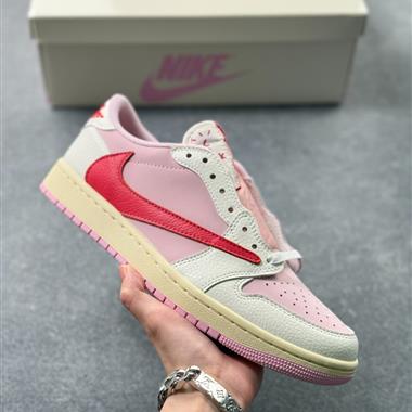 Travis Scott x Nike Air Jordan AJ1 Low OG SP TS聯名倒鉤低幫板鞋