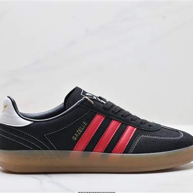 Adidas Originals Gazelle INdoor 三葉草休閒防滑耐磨低幫板鞋