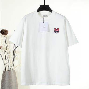 MONCLER   2026夏季新款短袖T恤  尺寸偏大