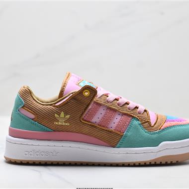 Adidas Forum Low CL 低幫百搭潮流休閒板鞋