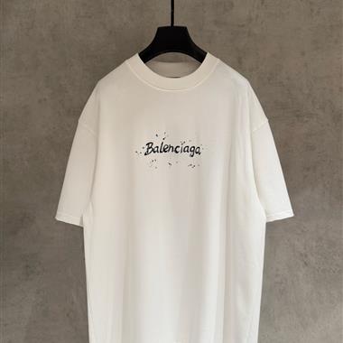 Balenciaga   2026夏季新款短袖T恤