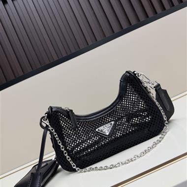 PRADA  2026新款女生時尚包包   尺寸：23*14*6CM