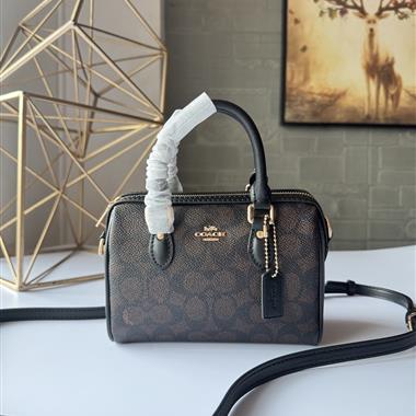 COACH  2026新款女生時尚包包   尺寸：18*12*10CM