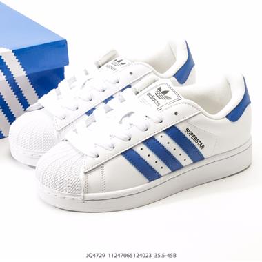 Adidas Originals Superstar XLG 貝殼頭系列低幫厚底松糕經典百搭休閒運動板鞋