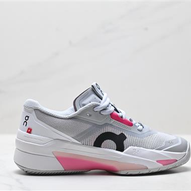 On 昂跑 THE ROGER Pro Fire 舒適 透氣防滑減震 低幫網球鞋