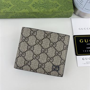 GUCCI   2026新款時尚皮夾  尺寸：11*9CM