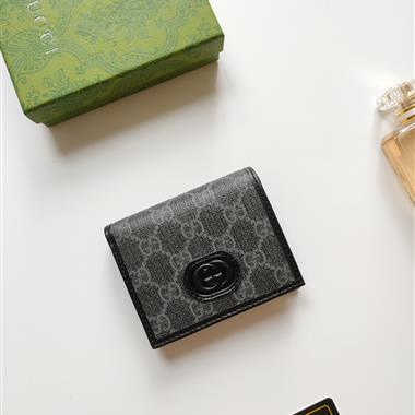 GUCCI   2026新款時尚皮夾  尺寸：11*8*3CM