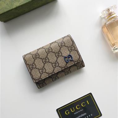 GUCCI   2026新款時尚皮夾  尺寸：10.5*7*2CM