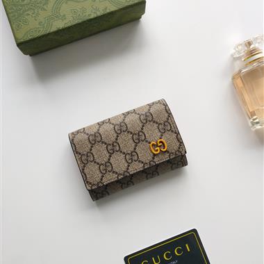GUCCI   2026新款時尚皮夾  尺寸：10.5*7*2CM