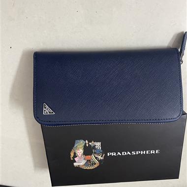 PRADA    2026新款時尚皮夾  尺寸：19*12CM