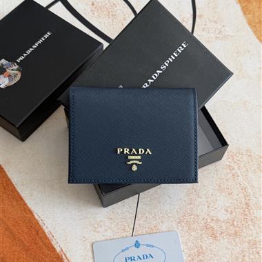PRADA    2026新款時尚皮夾  尺寸：11.2*9.5CM