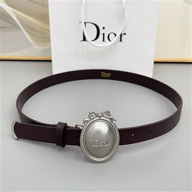 DIOR   2026新款時尚皮帶  2.5CM