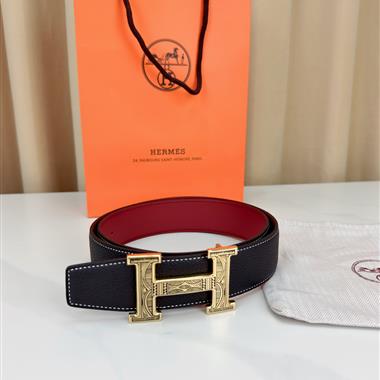 HERMES    2026新款時尚皮帶   3.8CM