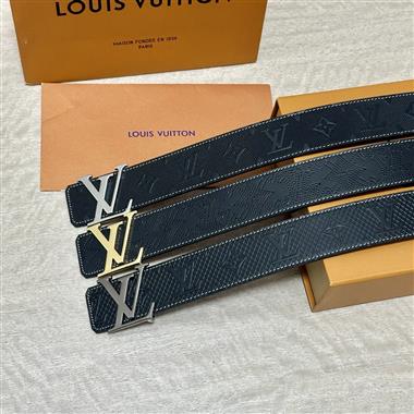 LOUIS VUITTON     2026新款時尚皮帶   4.0CM