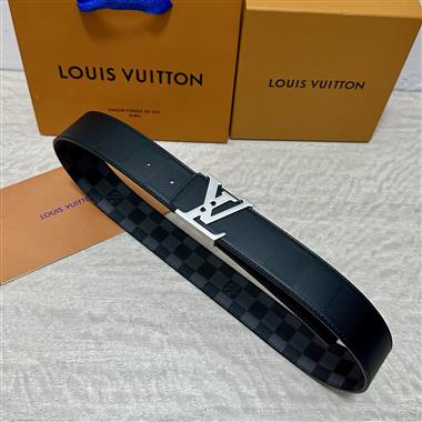 LOUIS VUITTON     2026新款時尚皮帶   4.0CM