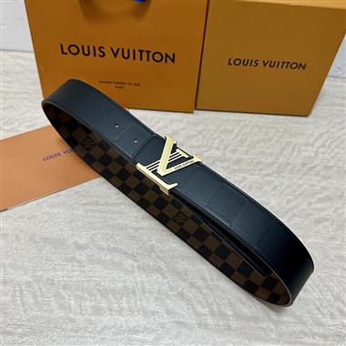 LOUIS VUITTON     2026新款時尚皮帶   4.0CM