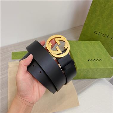 GUCCI   2026新款時尚皮帶   3.8CM