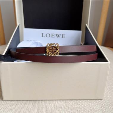 LOEWE   2026新款時尚皮帶   1.0CM